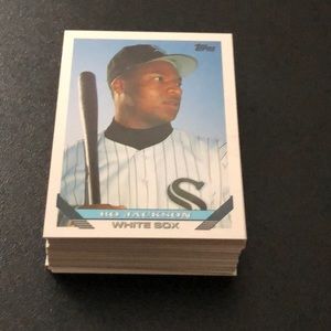 1993 Topps Baseball Team Sets - Reds & White Sox